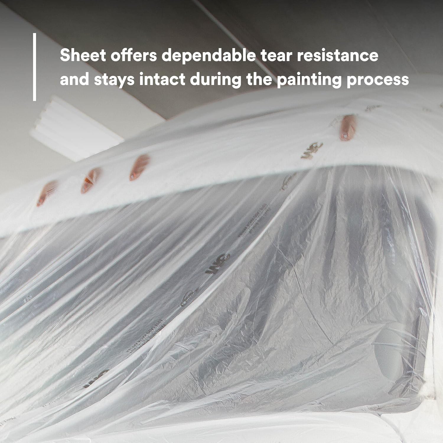 3M™ Overspray Protective Sheeting, 06742, 20 ft x 250 ft, 1 per case - Image 4