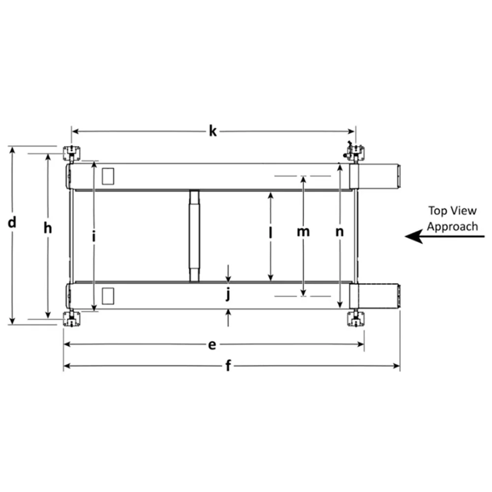 BendPak HD-75BXT 7,000-lb. Capacity/4-Post/AdjTrack/CarBoatLift - Image 2