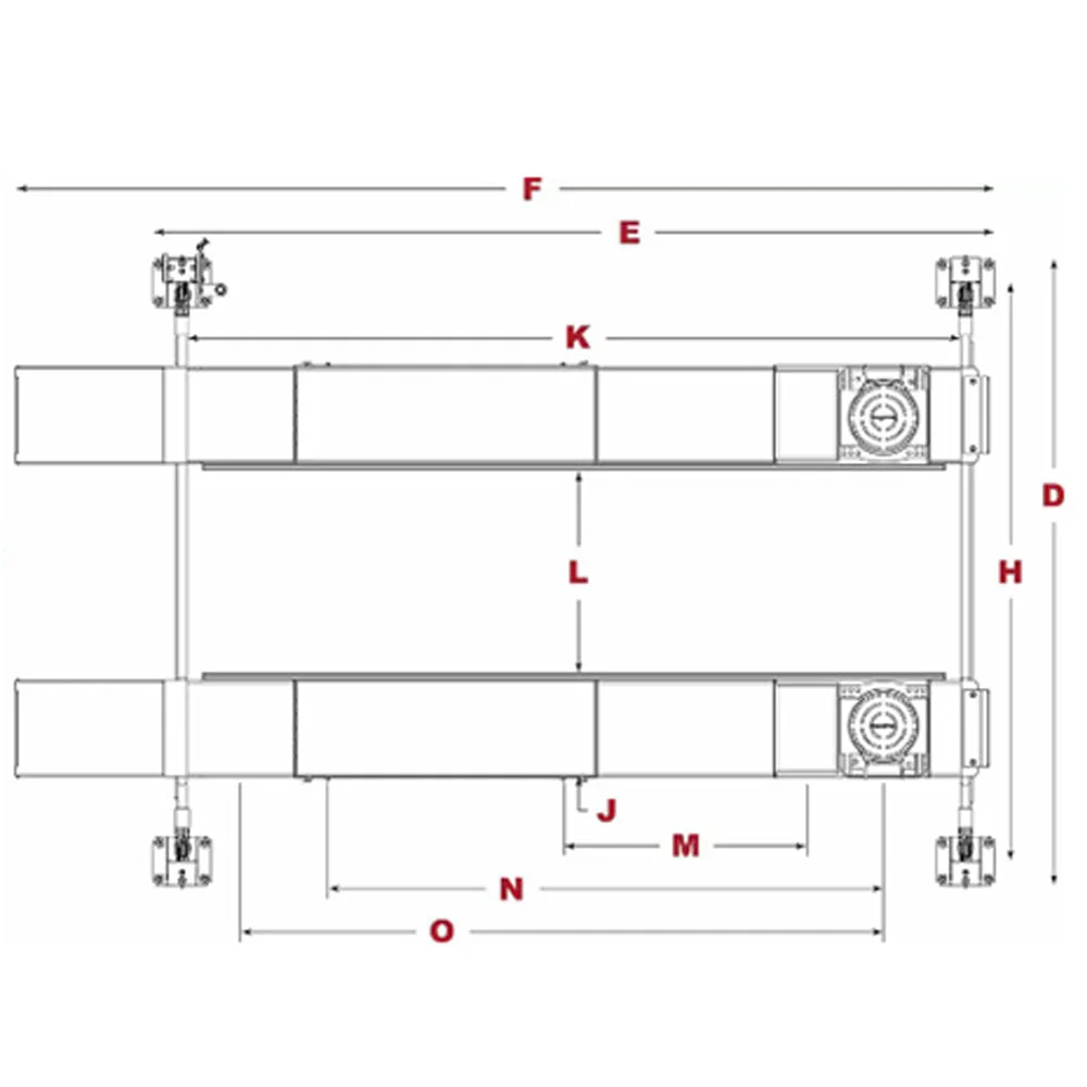 BendPak HD-9AE 9,000-lb. Capacity / Alignment Lift / Includes Turnplates and Slip Plates - Image 3