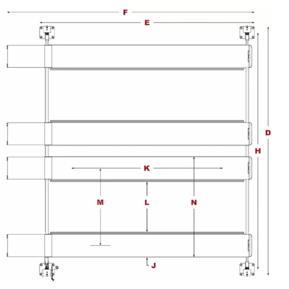 BendPak HD-9SW 9,000-lb. Capacity / Four-Post Lift / Dual Platform / Super Wide / Extended-Length - Image 3