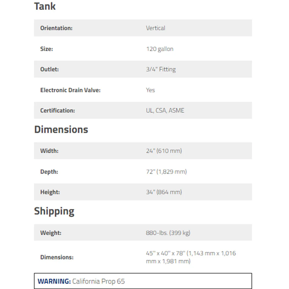 BendPak V-Max Elite Air Compressor 10 HP 120-Gallon Vertical Tank / 208-230V -60 HZ 3-Phase - Image 4