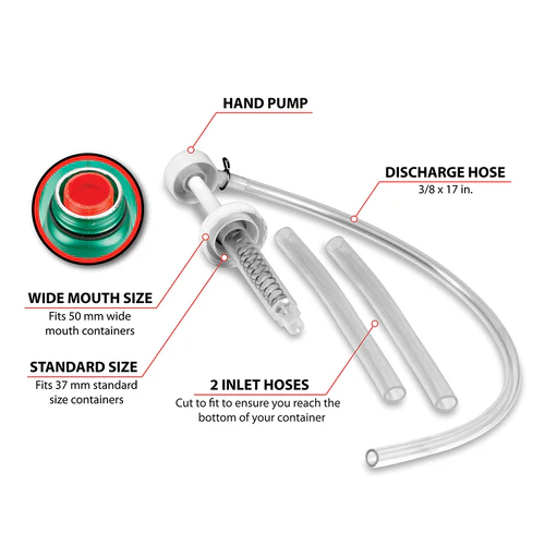 Gallon Fluid Pump - Standard & Wide Mouth - Image 4