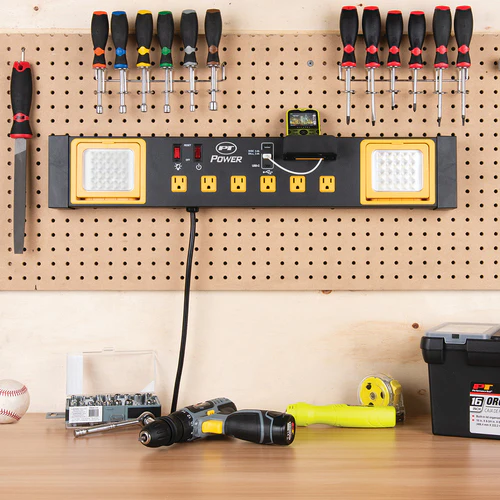 Heavy-Duty Workbench Power Strip Station - Image 3