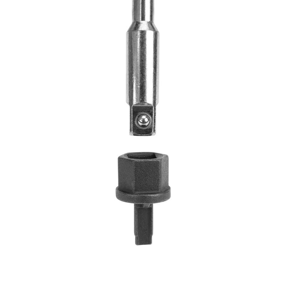 Oil Drain Plug T-Handle Remover Tool with Adapters, 3/8 Inch - Image 4