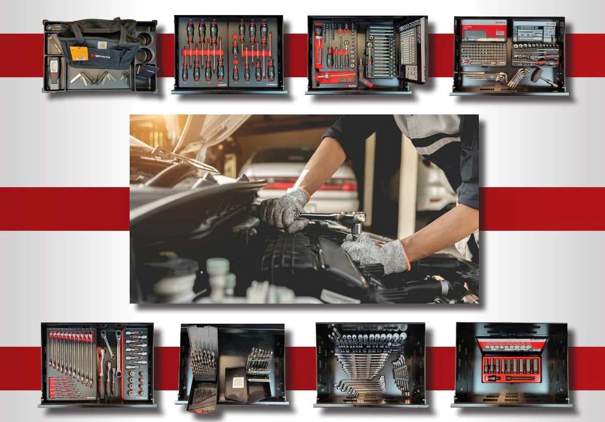 Wurth Technician Tool Kit - 418 Pieces