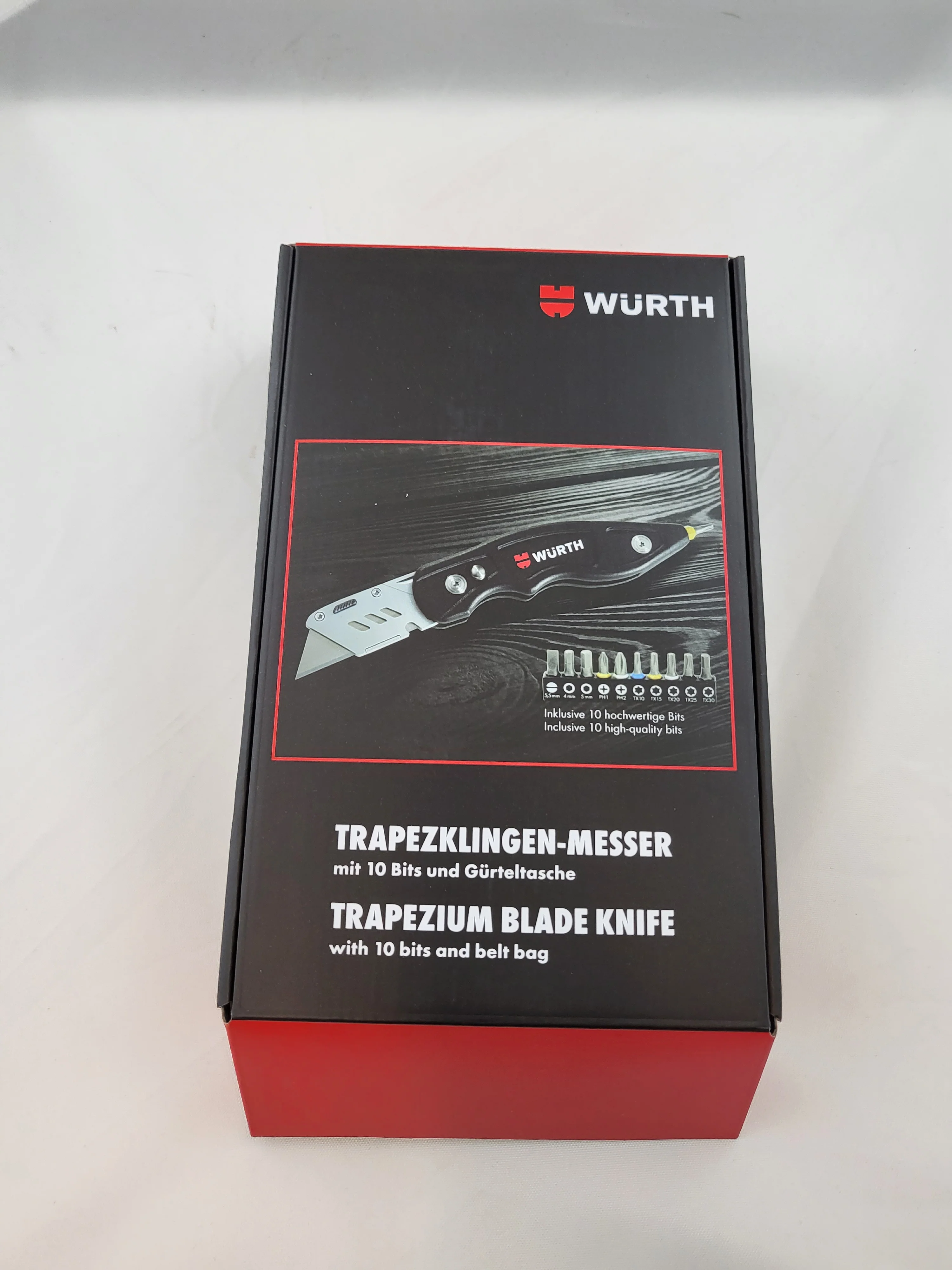 Wurth Trapezoidal Blade Knife and Bit Set - Image 3