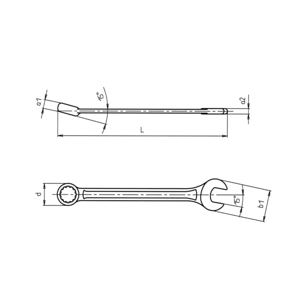 ZEBRA POWERDRIV® (12-Point) Metric Combination Wrench (Short Type) - 10mm - Image 2