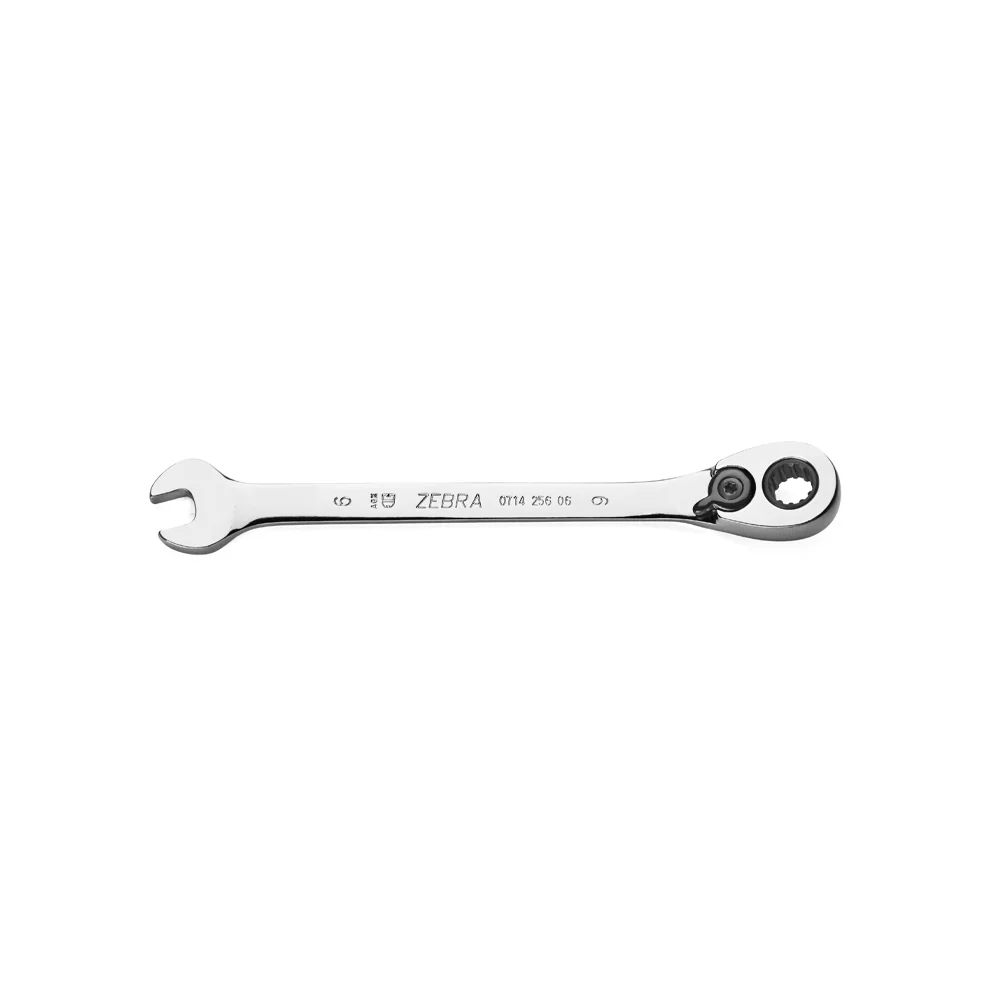 ZEBRA Ratchet Combo Wrench 12-Point 8mm