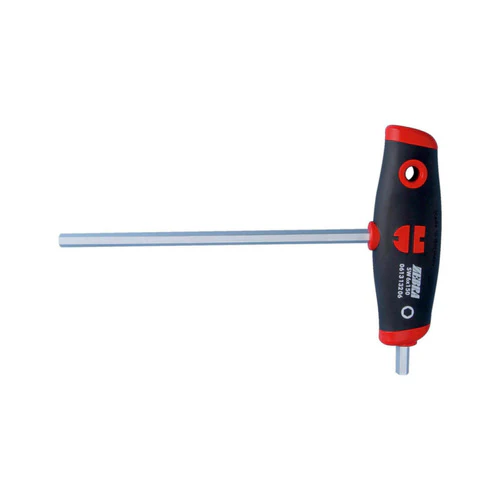 ZEBRA T-Handle Hexagon Head Screwdriver with 17mm Side Hexagon Tip - 6mm Hexagon Tip X 200mm Blade X 105mm Handle